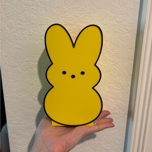Classic Yellow Peep Bunny Soap Holder